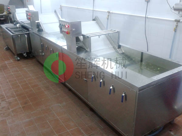 تنظيف الخضروات