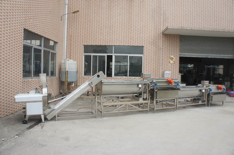 تنظيف الخضروات