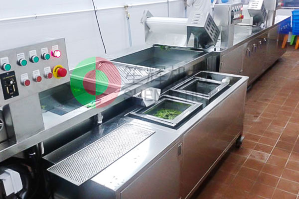 شركتنا تصمم خط إنتاج الخضروات التنظيف لشركة هونغ كونغ YCB.