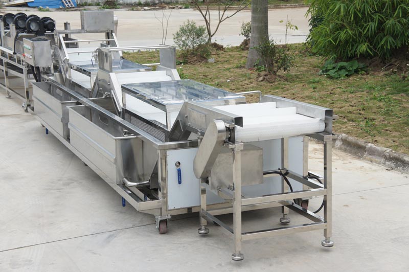 تنظيف الخضروات