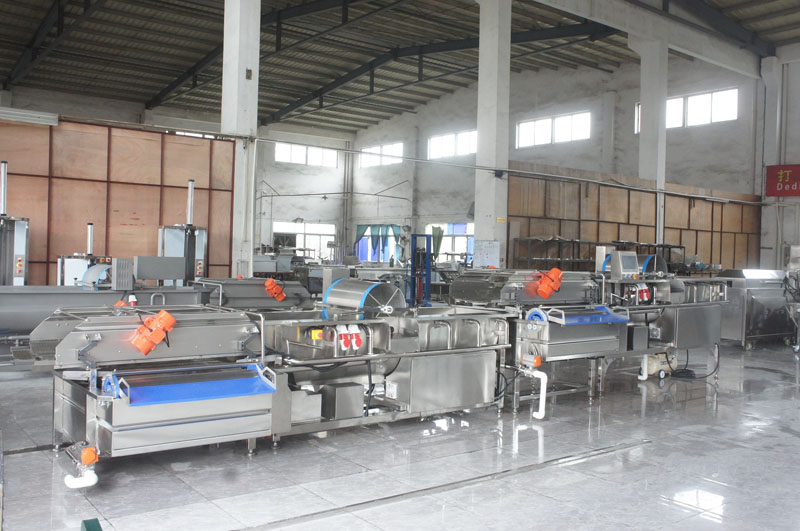 آلة غسل الفواكه الخضروات