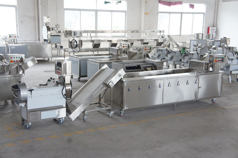 معدات معالجة الخضروات