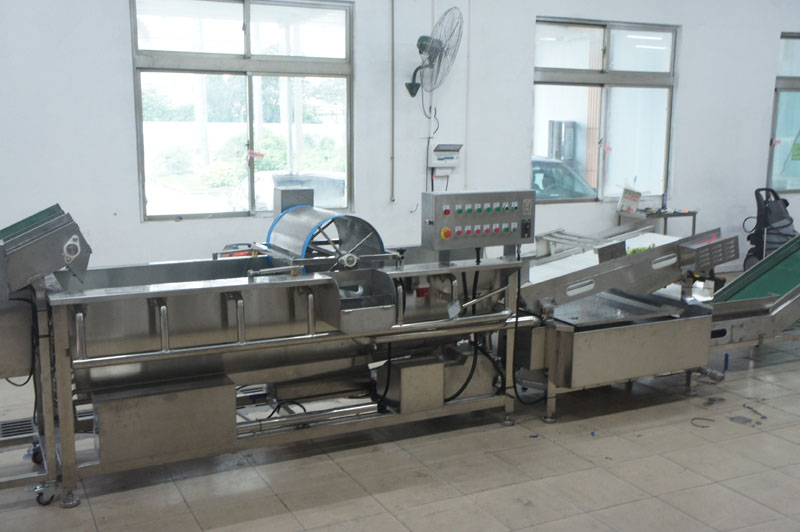 غسل الخضروات