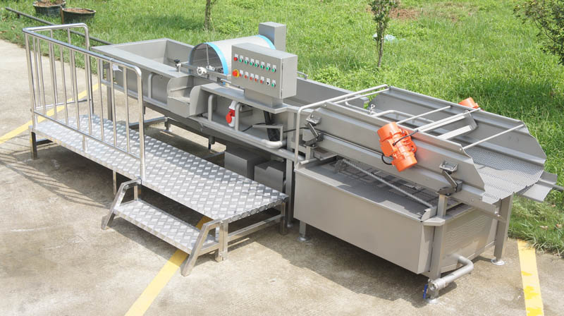 غسل الخضروات