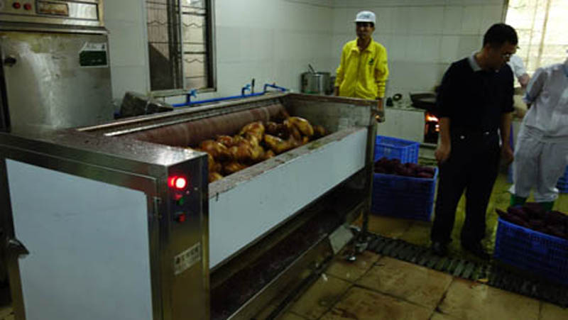 تقوم شركتنا بتوريد معدات تقشير وقطع لمصنع كوري 1