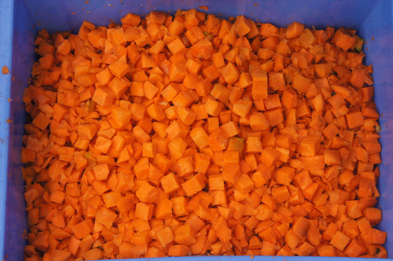 تقطيع الطماطم