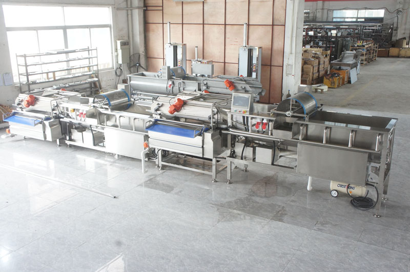 آلة تنظيف الخضروات