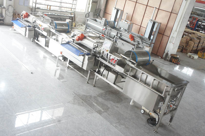 أين تستخدم آلة غسل الخضار