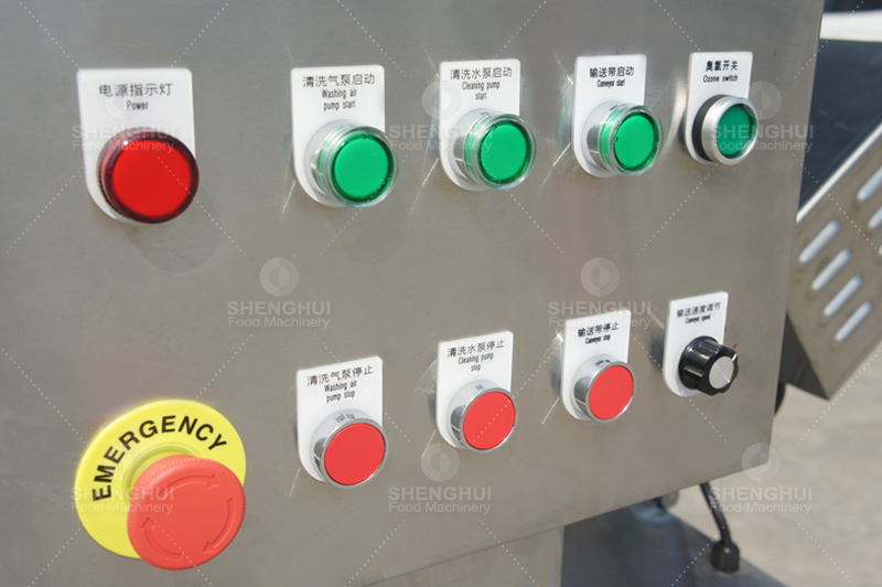 فقاعة نوع الفاكهة آلة التنظيف