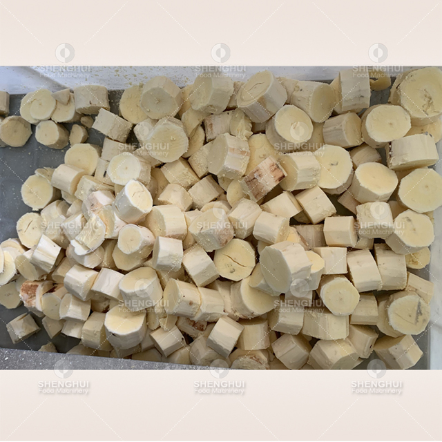 آلة تقطيع الكسافا الأوتوماتيكية، آلة تقطيع الذرة، آلات غذائية، آلة تقطيع الكسافا