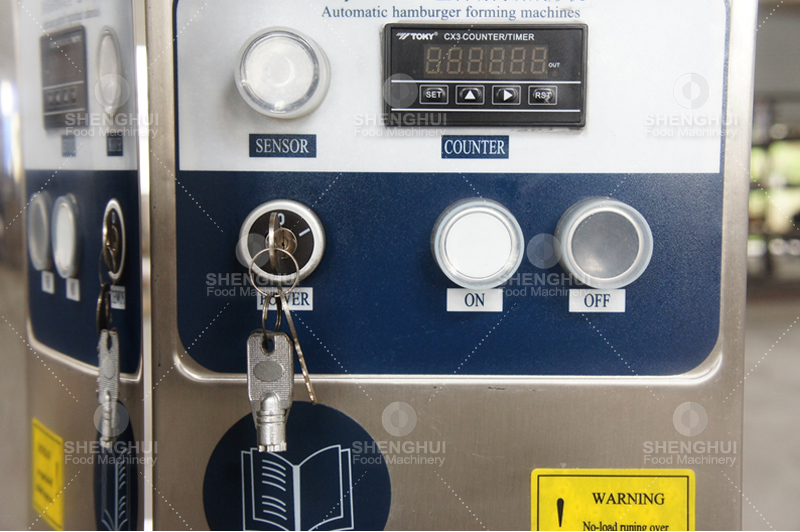 لحوم البقر كعكة تشكيل آلة