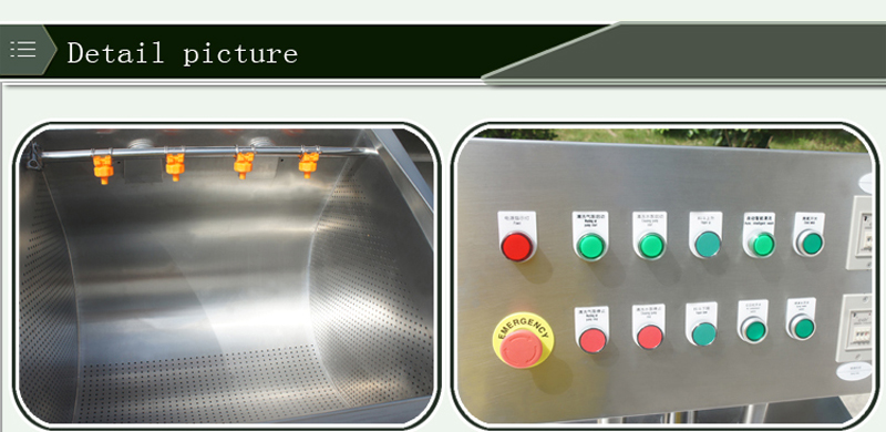 آلة تنظيف الفاكهة آلة الغذاء1