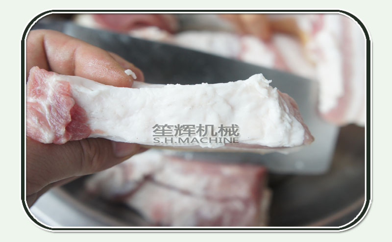 تقطيع اللحم الرقيق