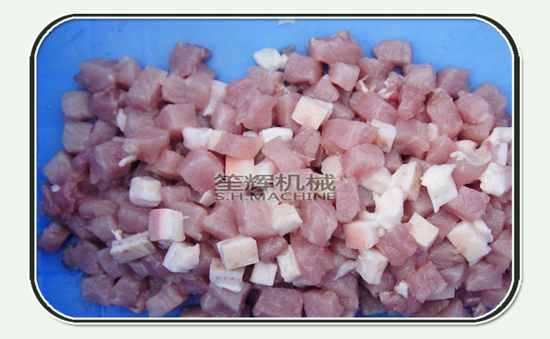 تقطيع اللحم للقص اللحم المتشنج