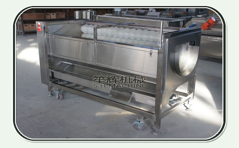 فواكه مقشرة آلة فرشاة آلة تقشير