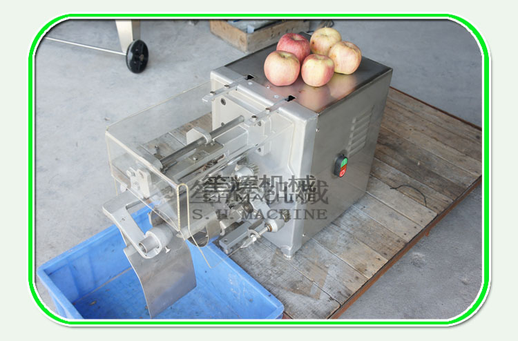 طريقة تقشير التفاح العائلي مع آلة تقشير التفاح التجارية
